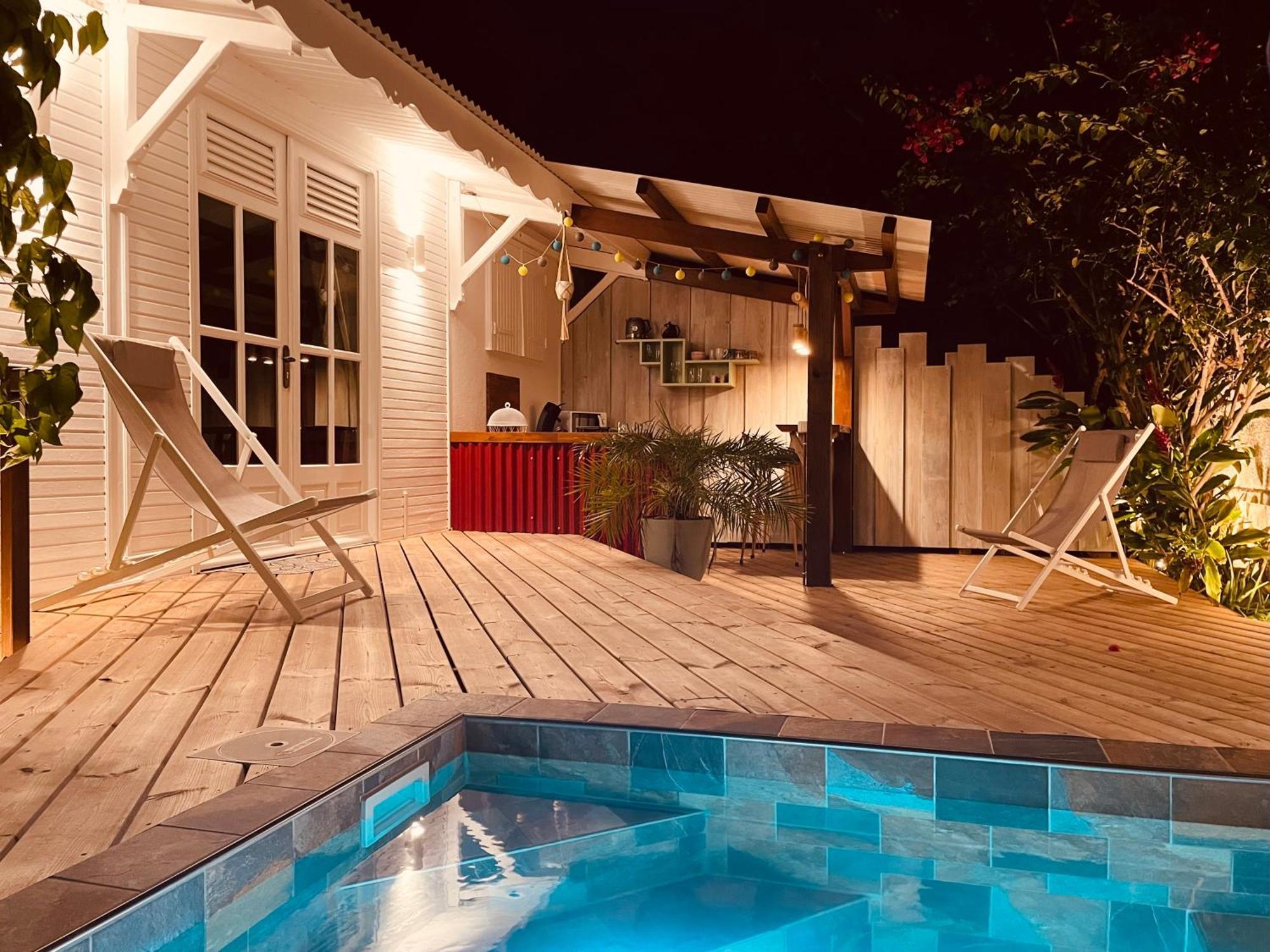 Les Coulirooms - Suite Avec Jacuzzi Et Grande Terrasse Сен-Ан Екстериор снимка